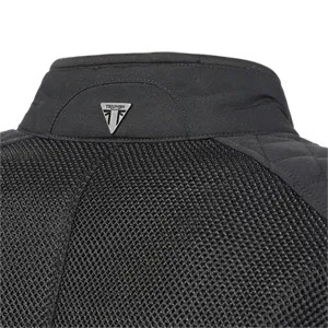 Triumph Braddan Retro Mesh Jacket - Black
