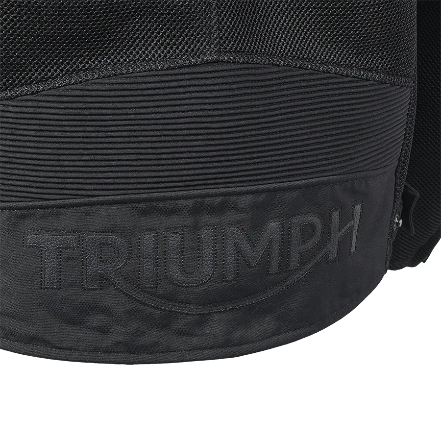Triumph Braddan Retro Mesh Jacket - Black