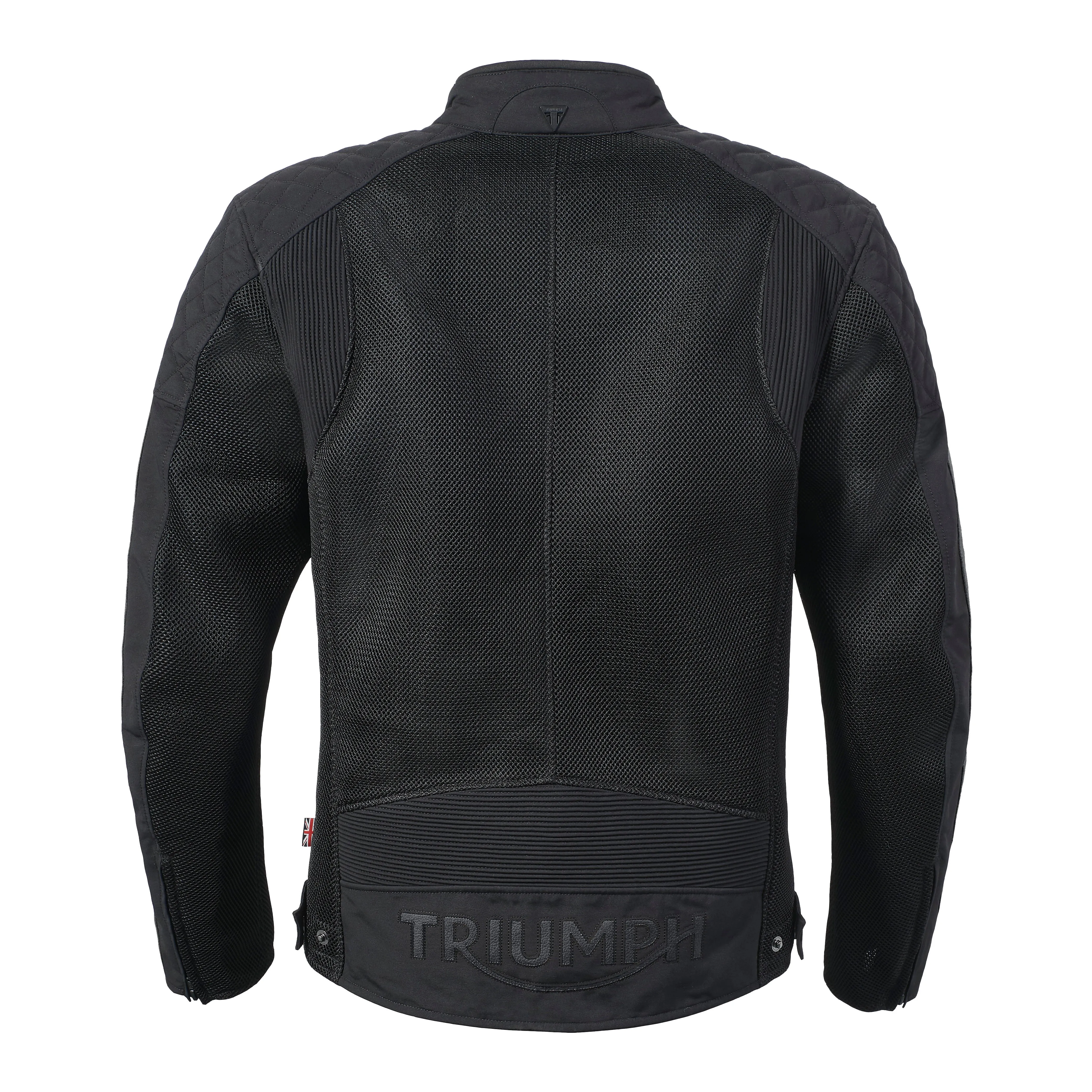 Triumph Braddan Retro Mesh Jacket - Black