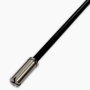 Truss rod for guitar - single action vintage style with round anchor - with   nut -  445mm (17-1/2 inch)