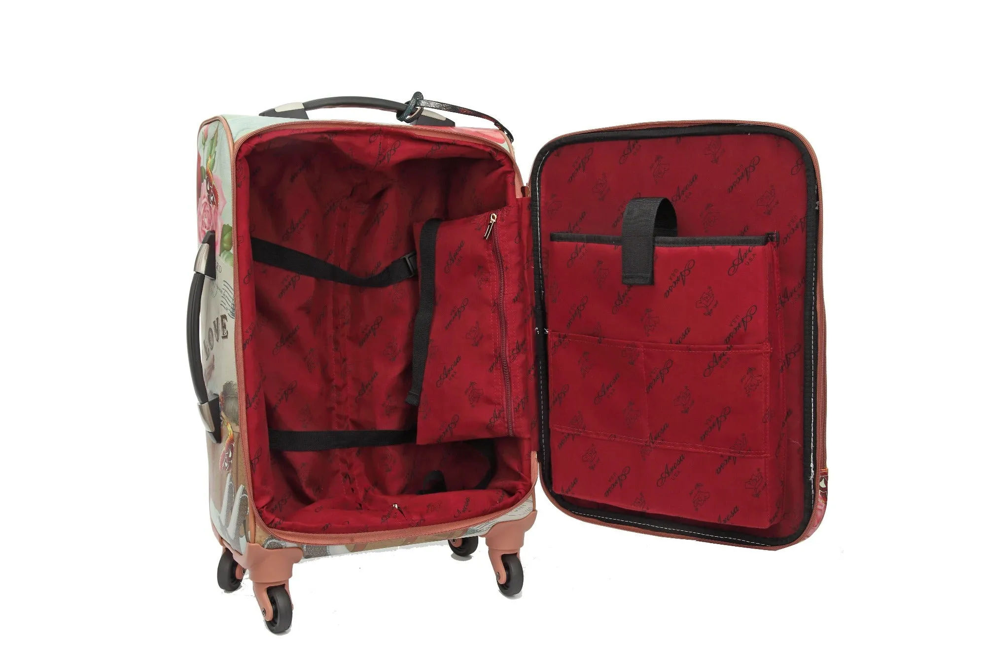 Trusti Carry on Luggage with Spinner Wheels [FBL6999]