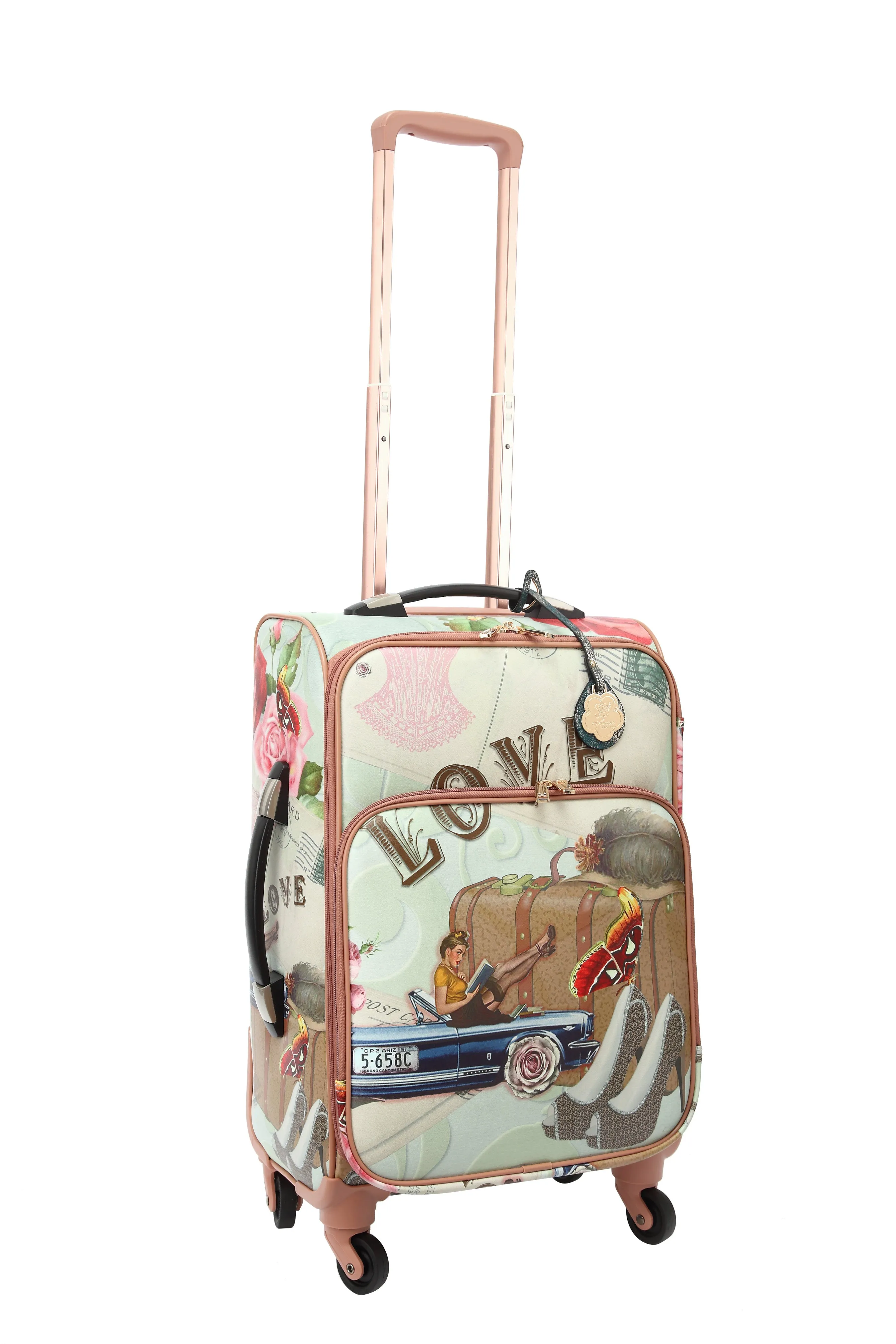 Trusti Carry on Luggage with Spinner Wheels [FBL6999]