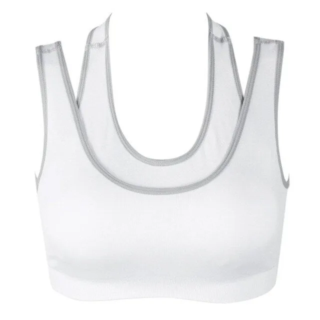 Two Pieces With Chest Pad sports bra