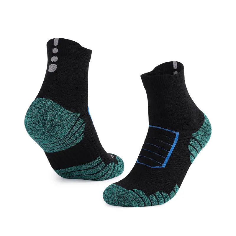 Unisex Thickened Towel Bottom  Breathable  Sports Socks
