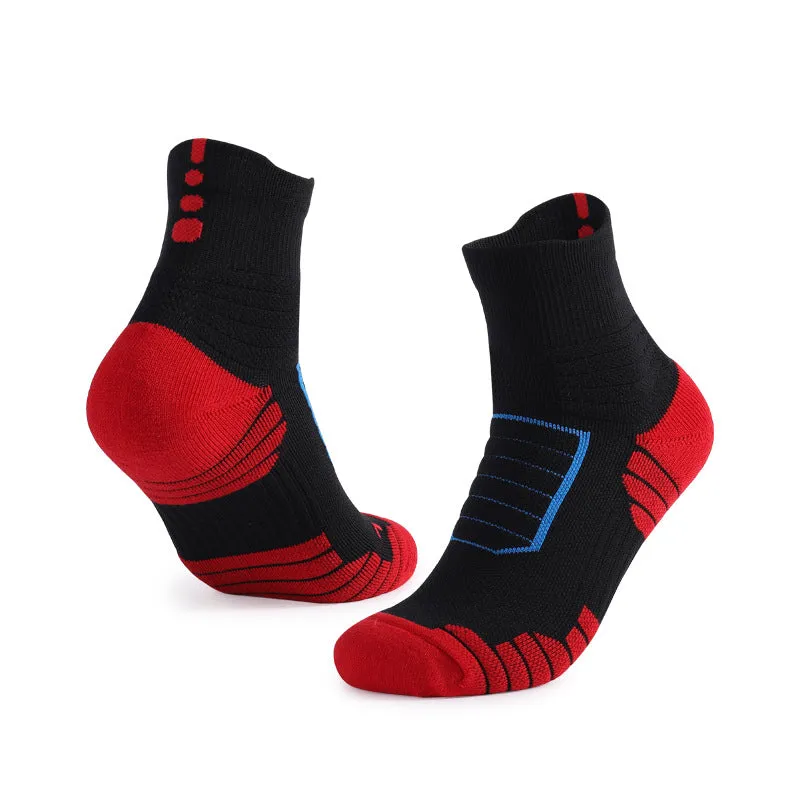 Unisex Thickened Towel Bottom  Breathable  Sports Socks