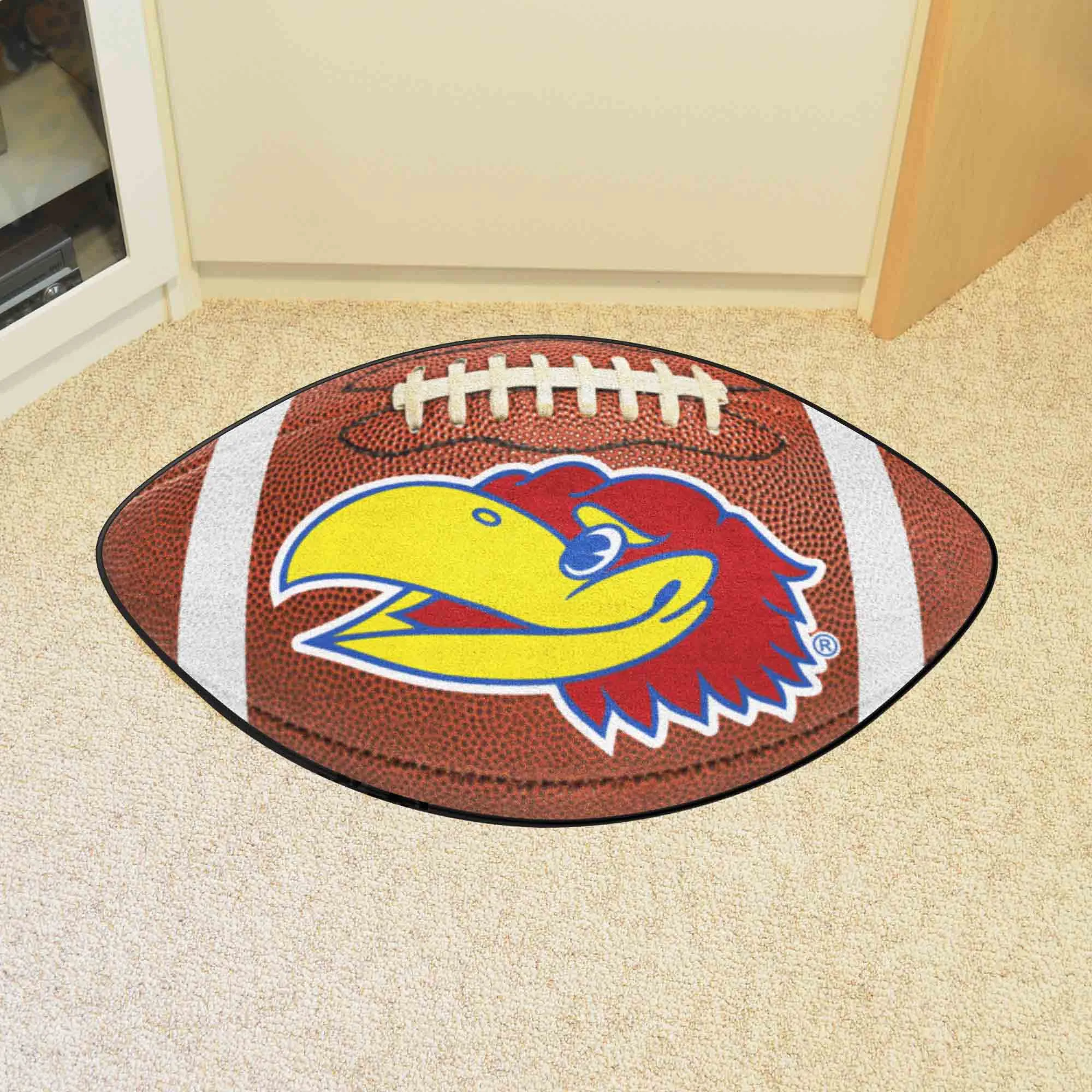 University of Kansas Football Mat