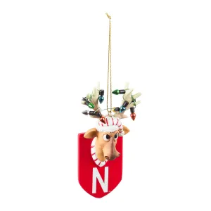 University of Nebraska, Resin Reindeer Orn,3ot949rro