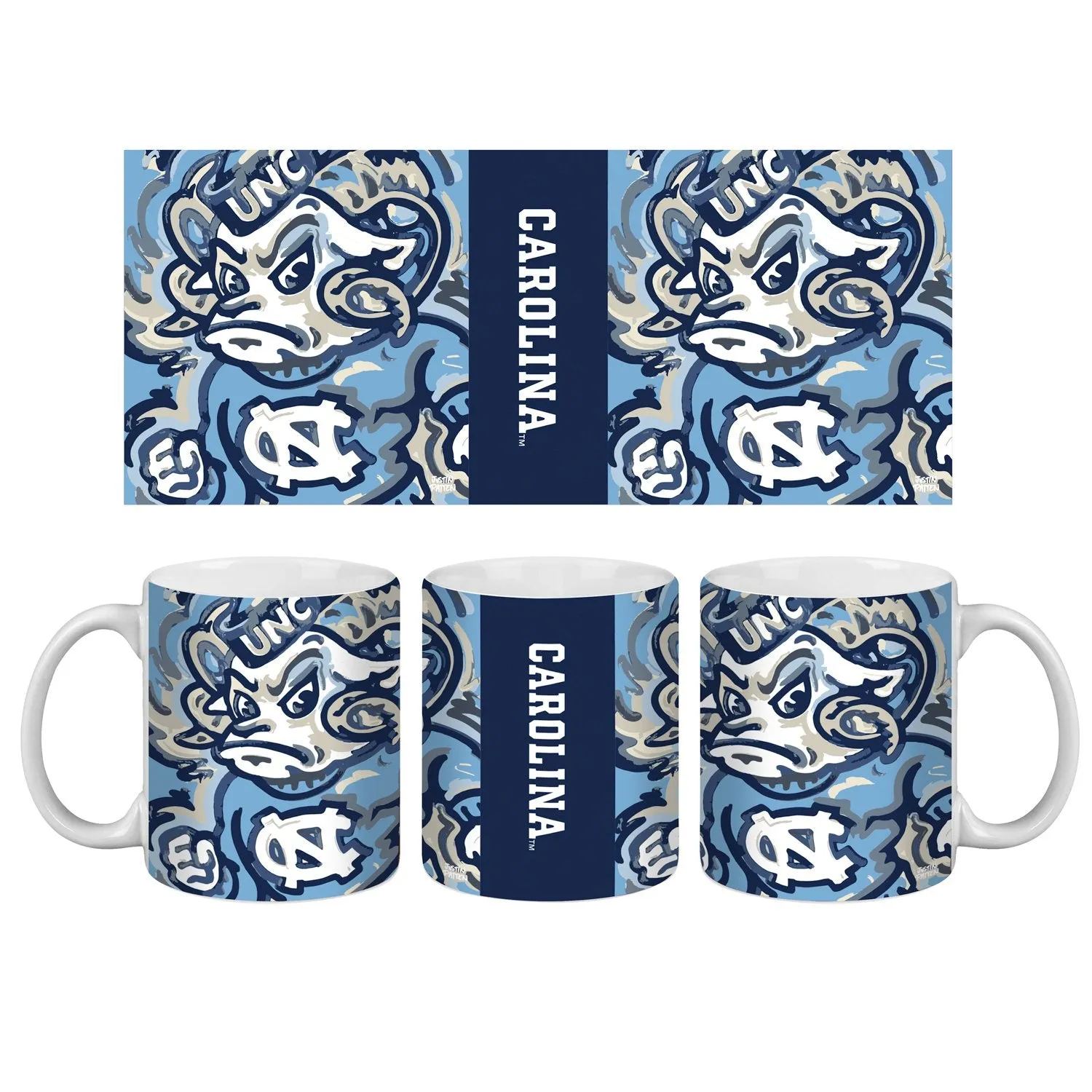 University of North Carolina, 11oz Mug Justin Patten,3wsm951jpa