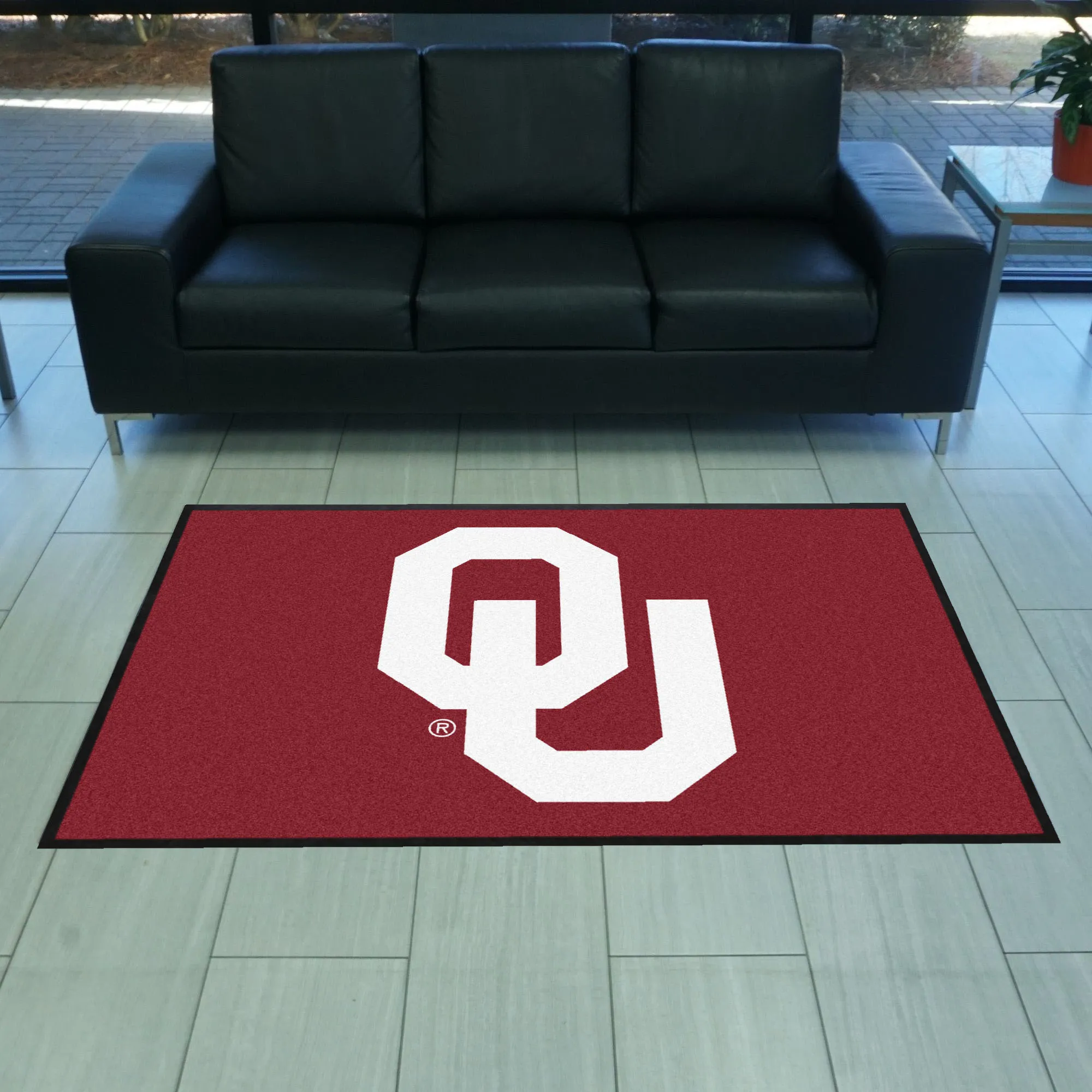 University of Oklahoma 4X6 Logo Mat - Landscape