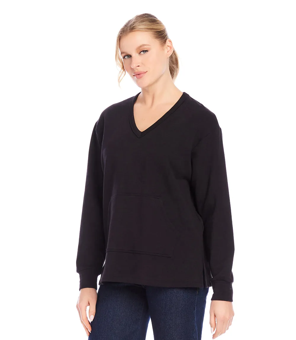 V-Neck Sweatshirt
