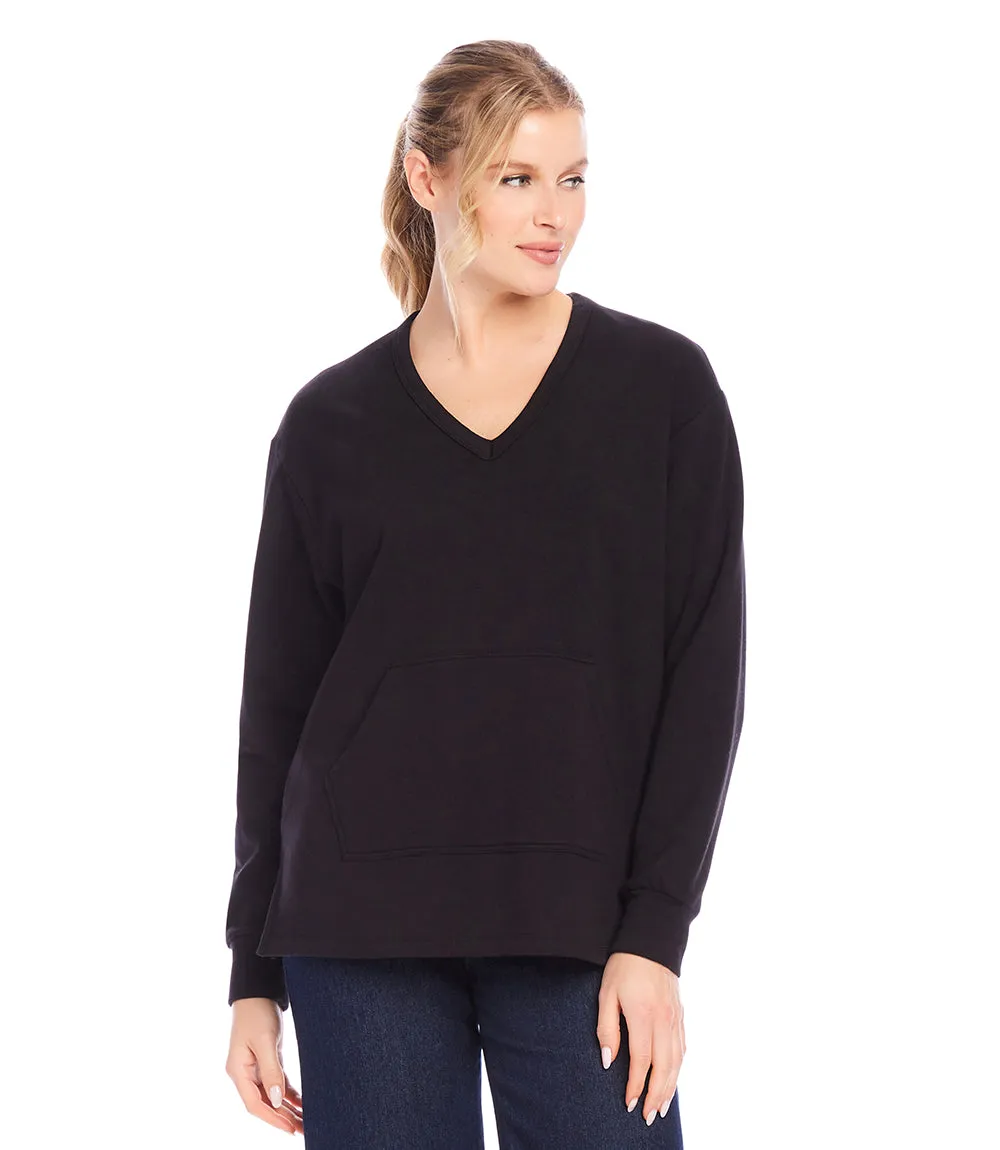 V-Neck Sweatshirt
