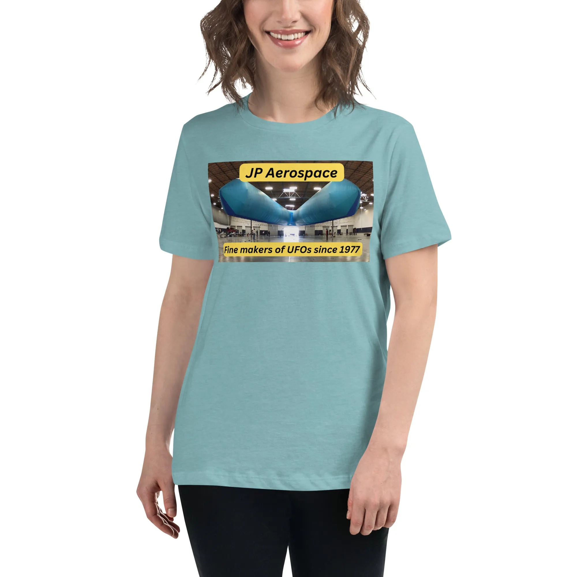 Vee Craft in the Hangar Women's Relaxed T-Shirt