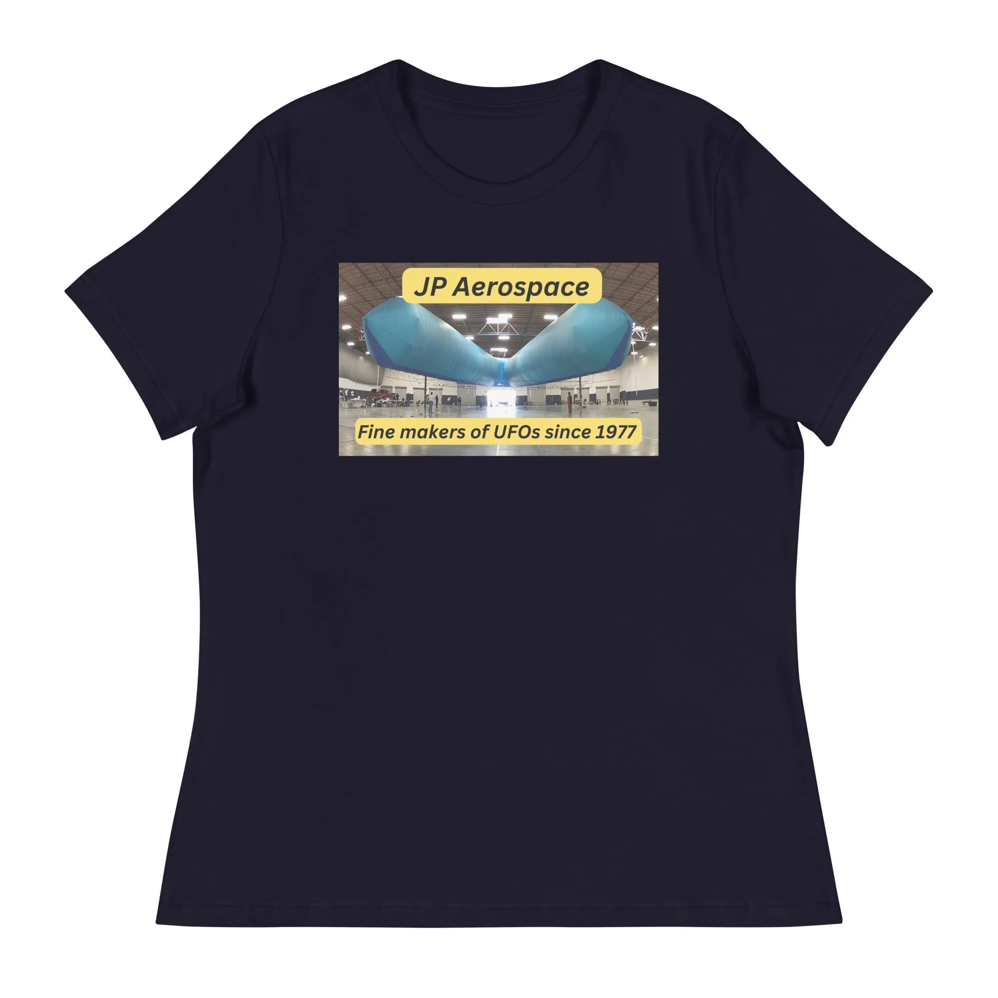 Vee Craft in the Hangar Women's Relaxed T-Shirt