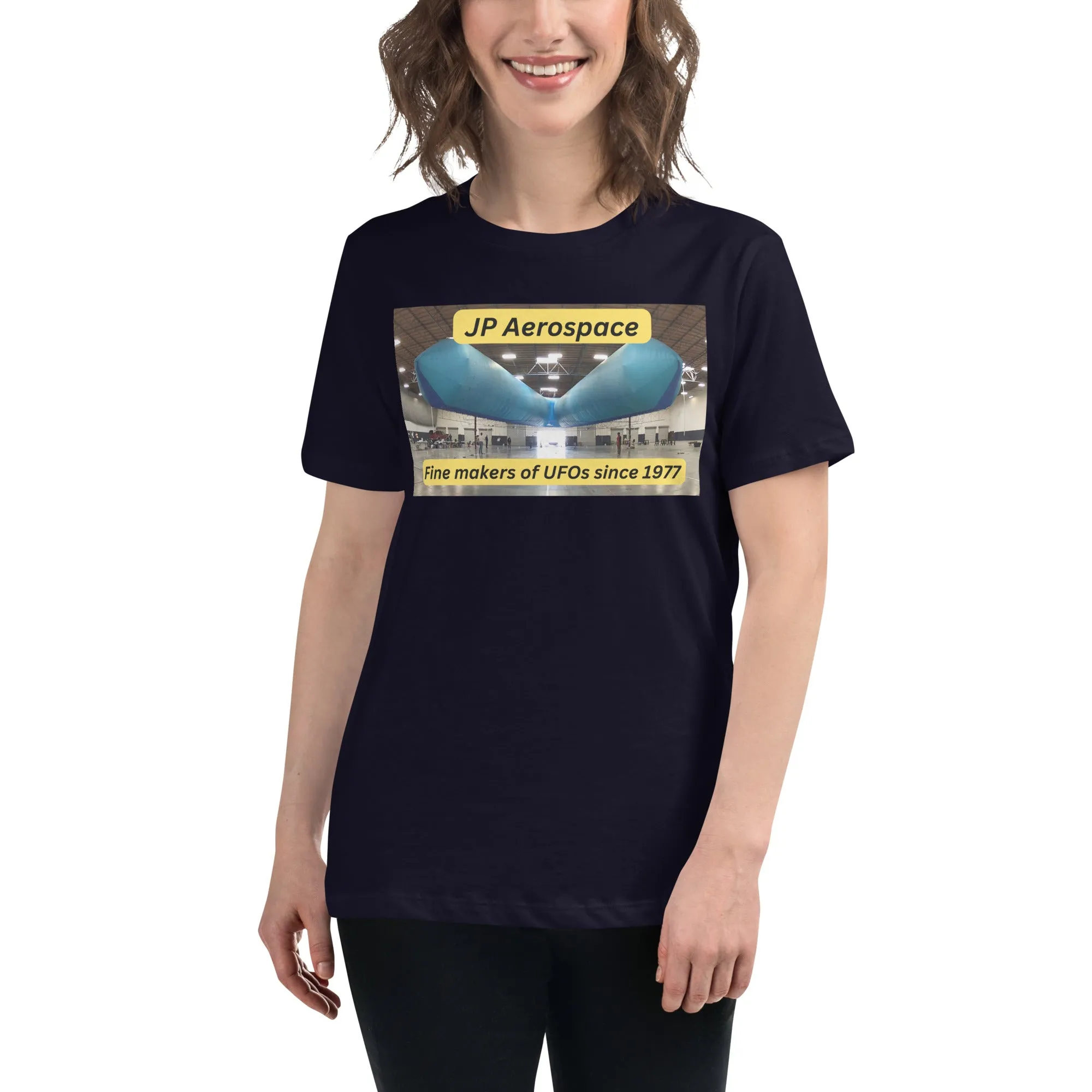 Vee Craft in the Hangar Women's Relaxed T-Shirt