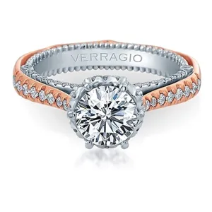 Verragio Pave Diamond Engagement Ring