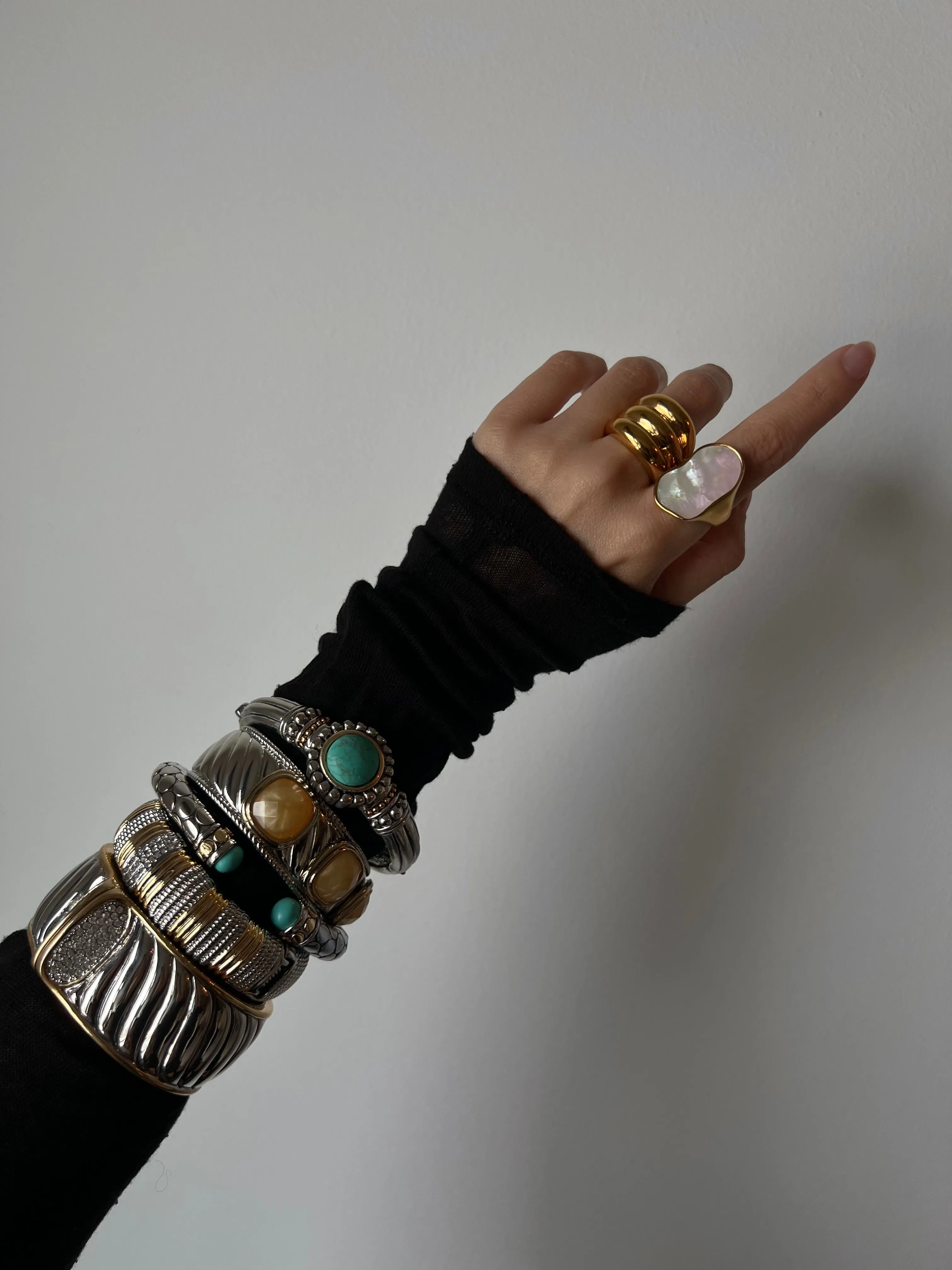 Vintage Aztec Style Bangle