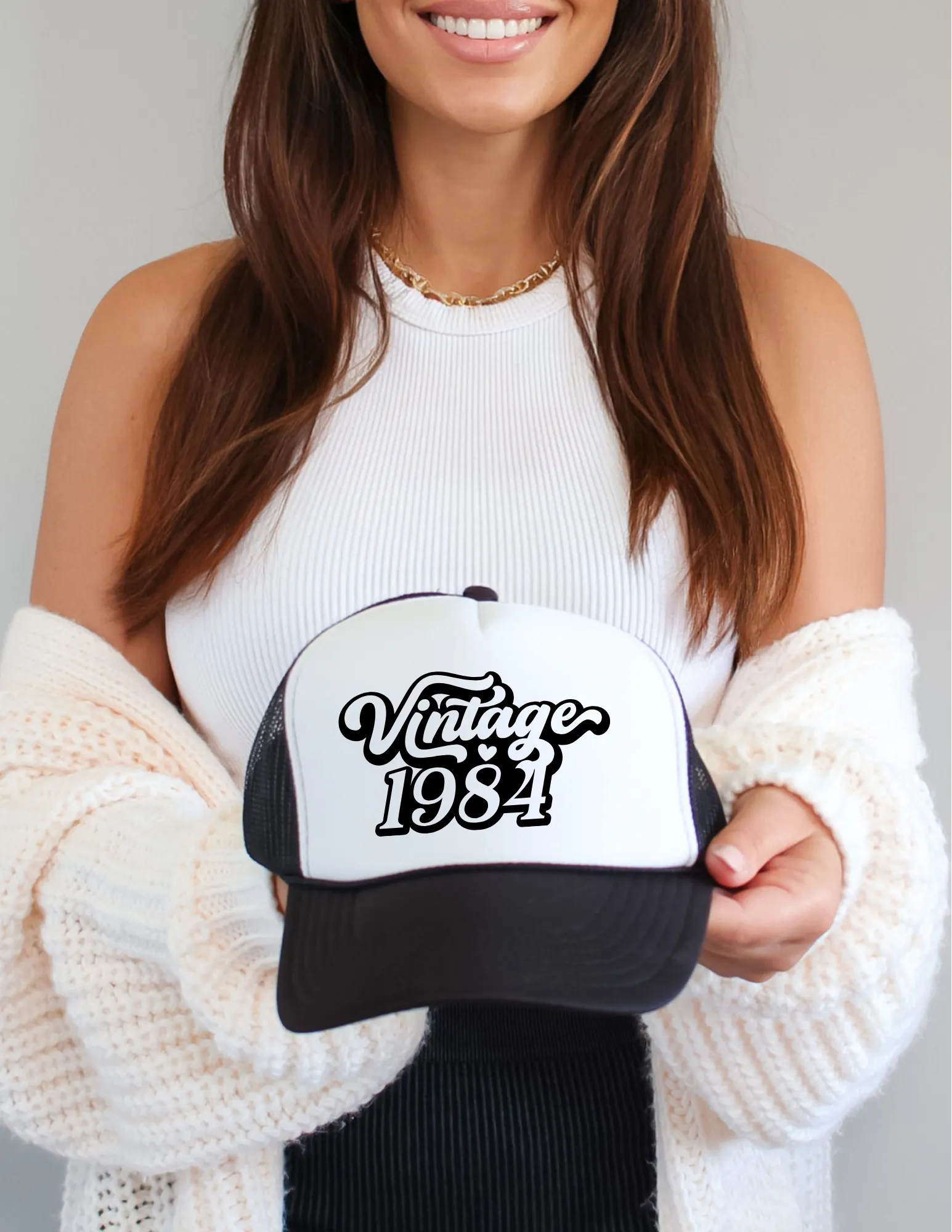 Vintage Birth Year Trucker Hat