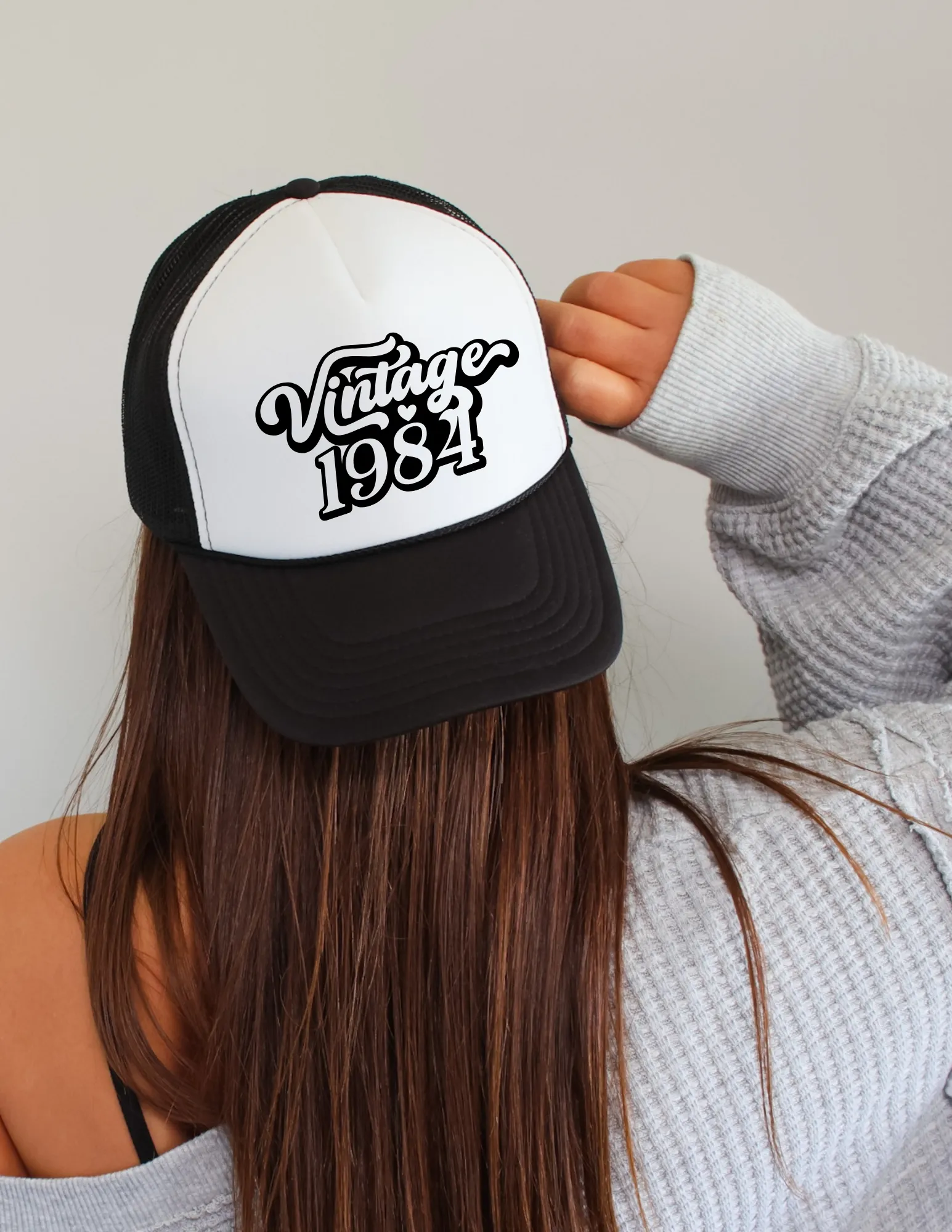 Vintage Birth Year Trucker Hat