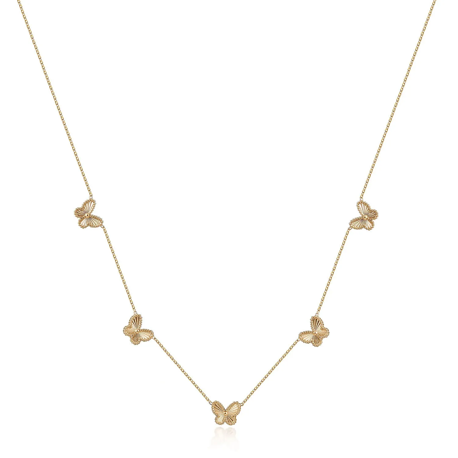 Vintage Butterfly Necklace