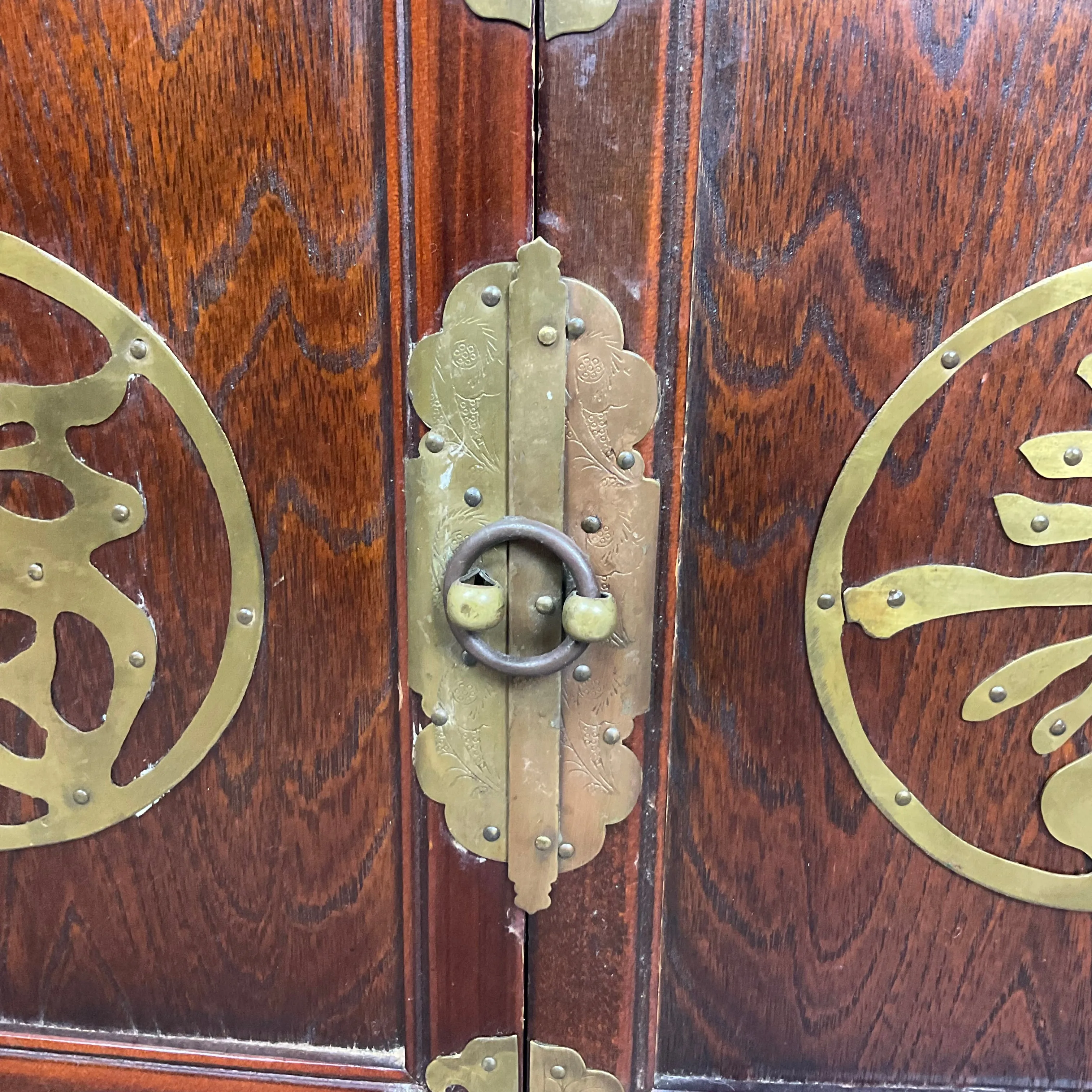 Vintage Cabinet Korean Bandaji Style