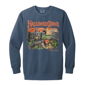 Vintage Halloweentown Crewneck Sweatshirt – Retro Comfort Colors Pullover