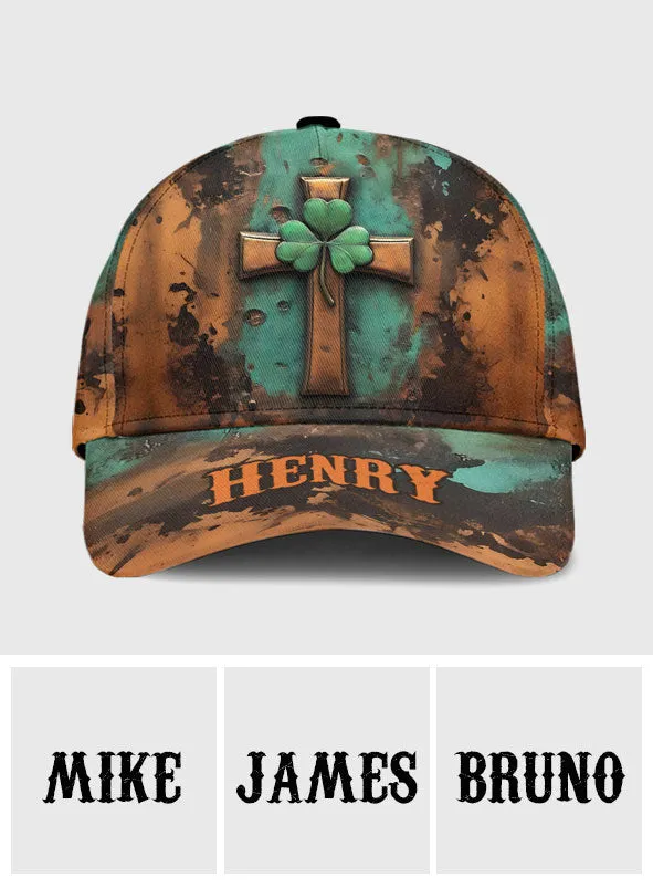 Vintage Irish Cross - Personalized Saint Patrick's Day Classic Cap