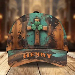 Vintage Irish Cross - Personalized Saint Patrick's Day Classic Cap