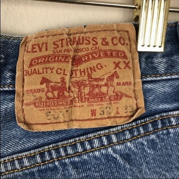 Vintage Levi’s 501 Cut-off Shorts Button Fly S-M