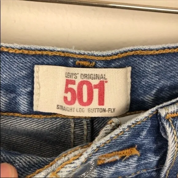 Vintage Levi’s 501 Cut-off Shorts Button Fly S-M