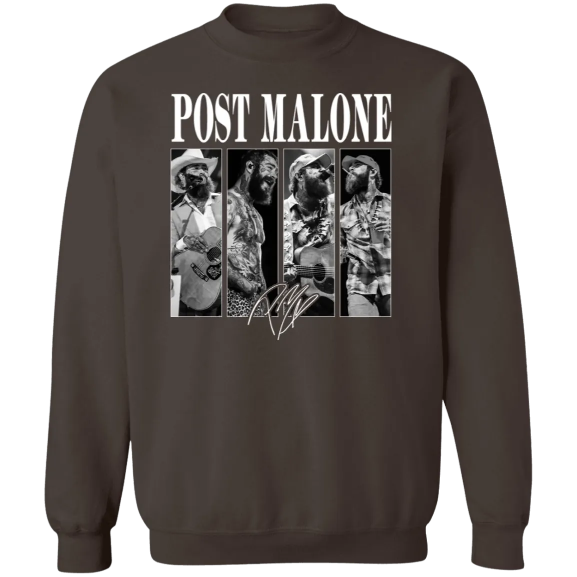 Vintage Post Malone Band Crewneck - Gildan - Retro Posty Sweatshirt