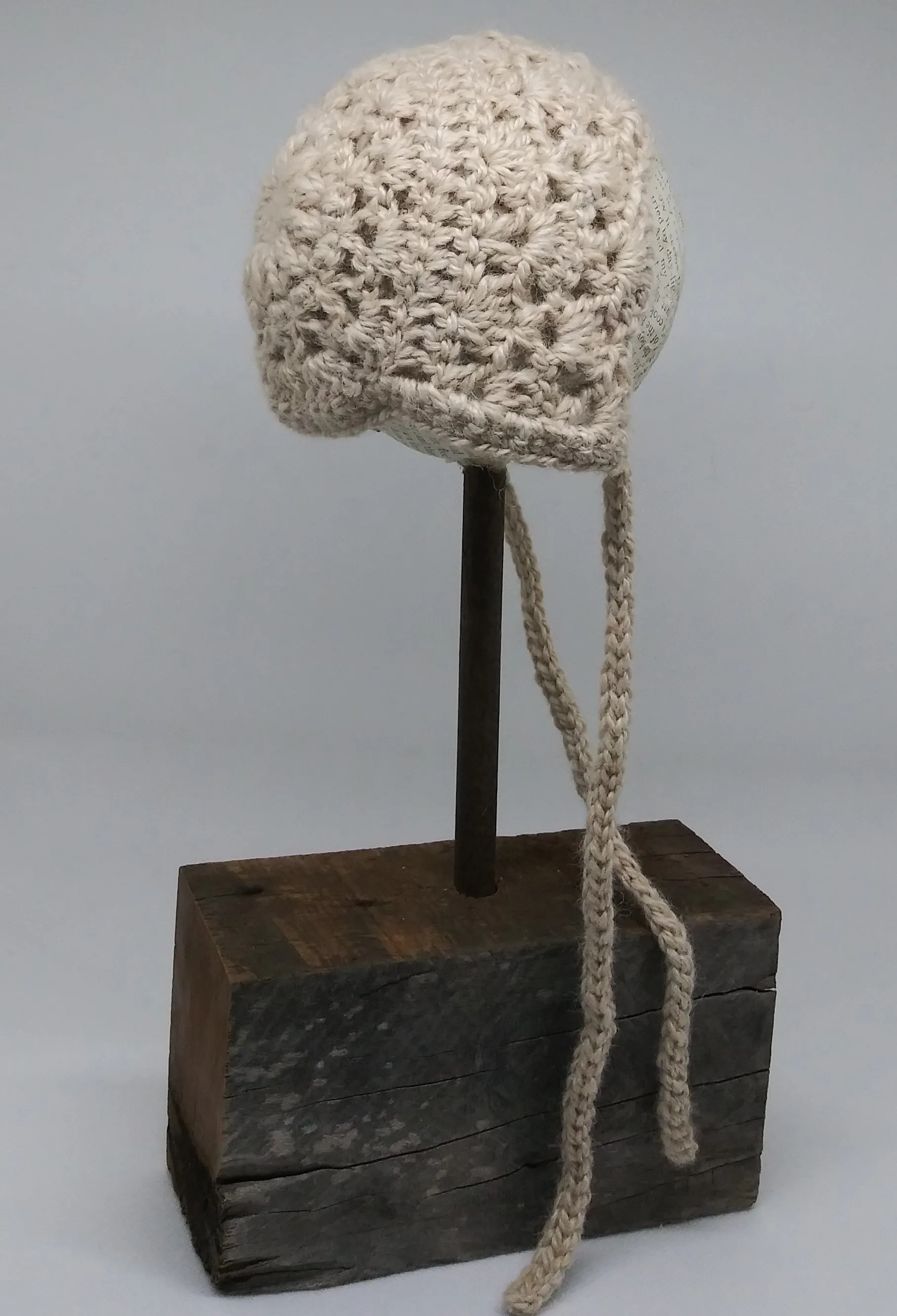 Vintage Style Bonnet 0-3mos