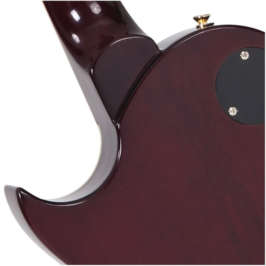 Vintage V100 ReIssued Electric Guitar ~ Wine Red