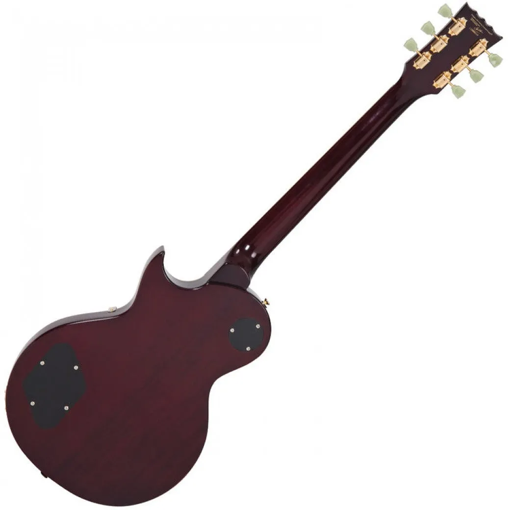 Vintage V100 ReIssued Electric Guitar ~ Wine Red