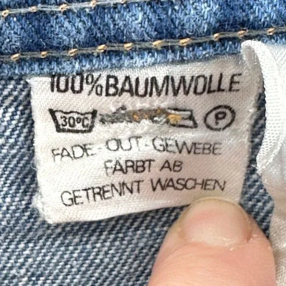 Vtg Jean Woman 26 Blue Rare Y2K High Rise Flared Bell Bottom Egyptian Buckle See