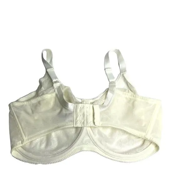 Wacoal  Retro Chic Full Figure Underwire Bra Sz 38G ivory