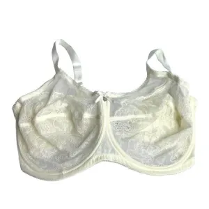 Wacoal  Retro Chic Full Figure Underwire Bra Sz 38G ivory