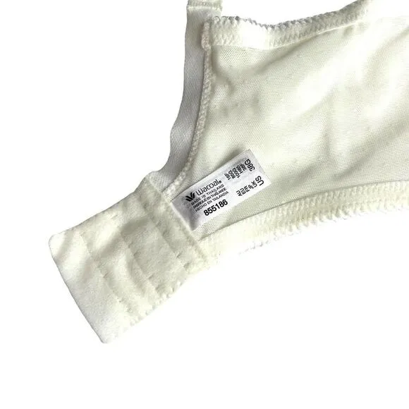 Wacoal  Retro Chic Full Figure Underwire Bra Sz 38G ivory