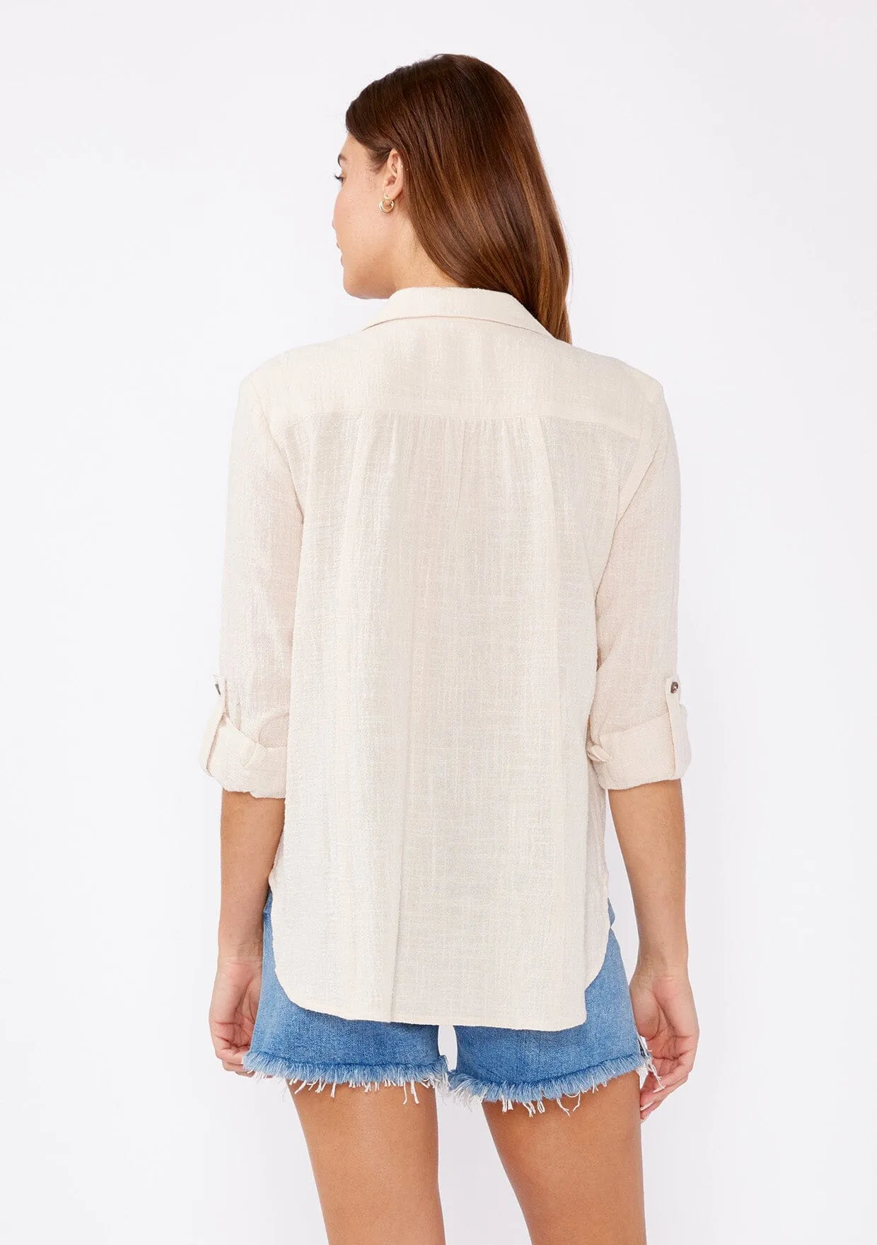 Weekend Tie Front Shirt