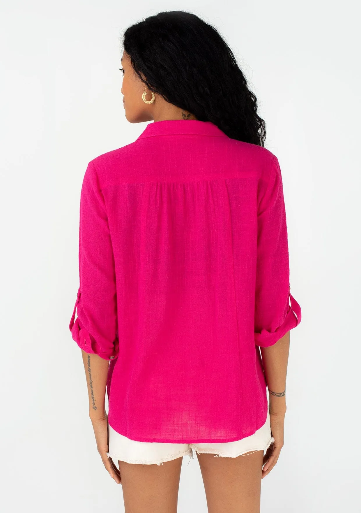 Weekend Tie Front Shirt