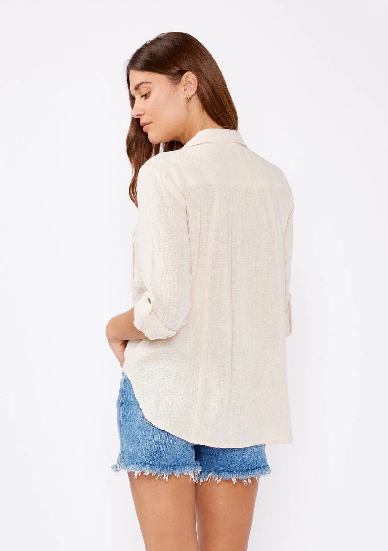 Weekend Tie Front Shirt