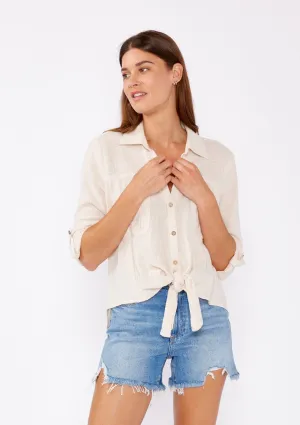 Weekend Tie Front Shirt