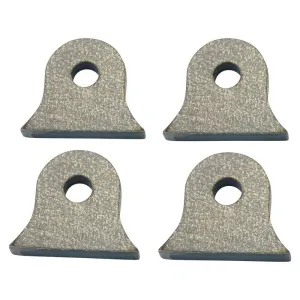Weld On Steel Mounting Tabs Vintage Style 6 by TC Bros