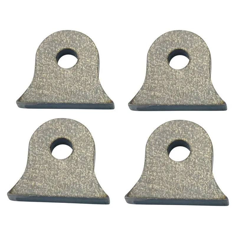 Weld On Steel Mounting Tabs Vintage Style 6 by TC Bros