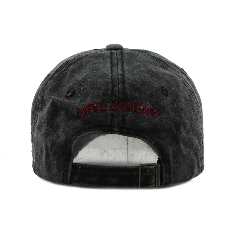 West Louis™ Vintage Gorras Letter Baseball CapS