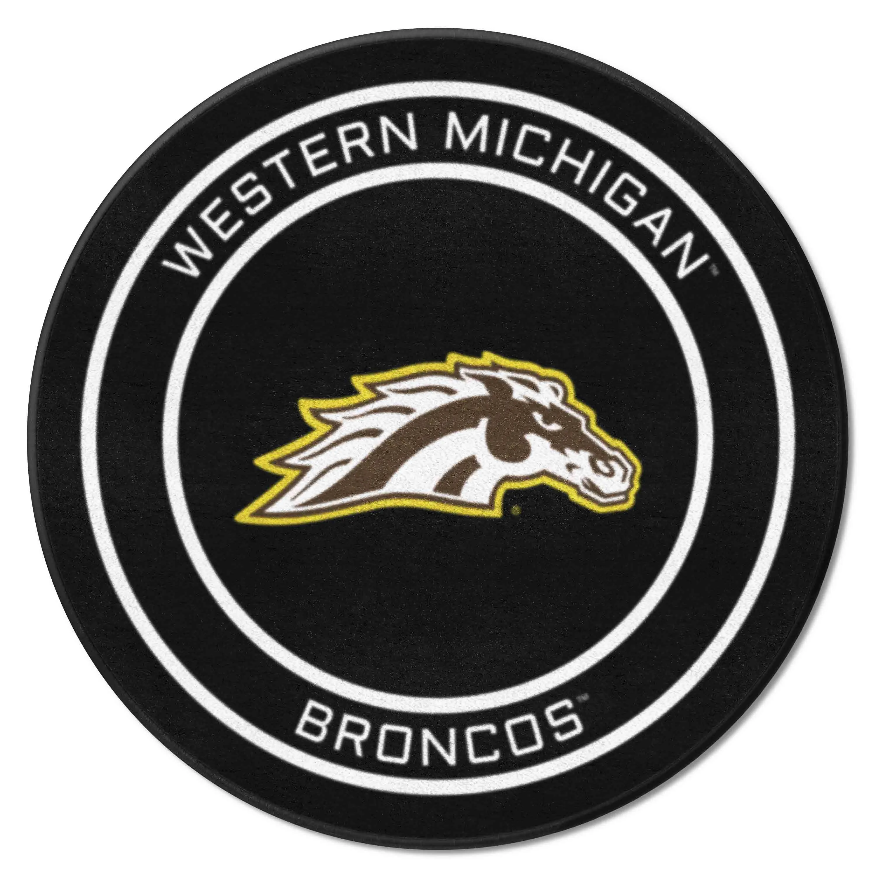 Western Michigan University Puck Mat