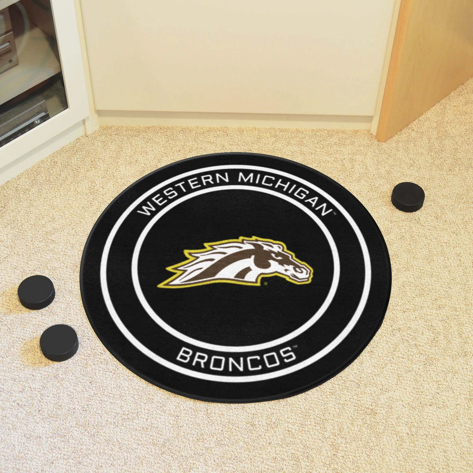 Western Michigan University Puck Mat