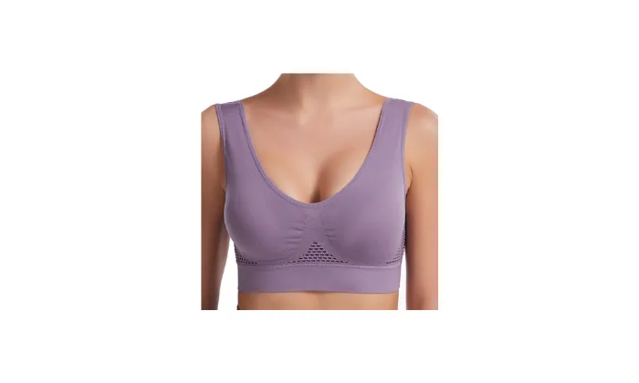 Wireless Breathable Sports Bra