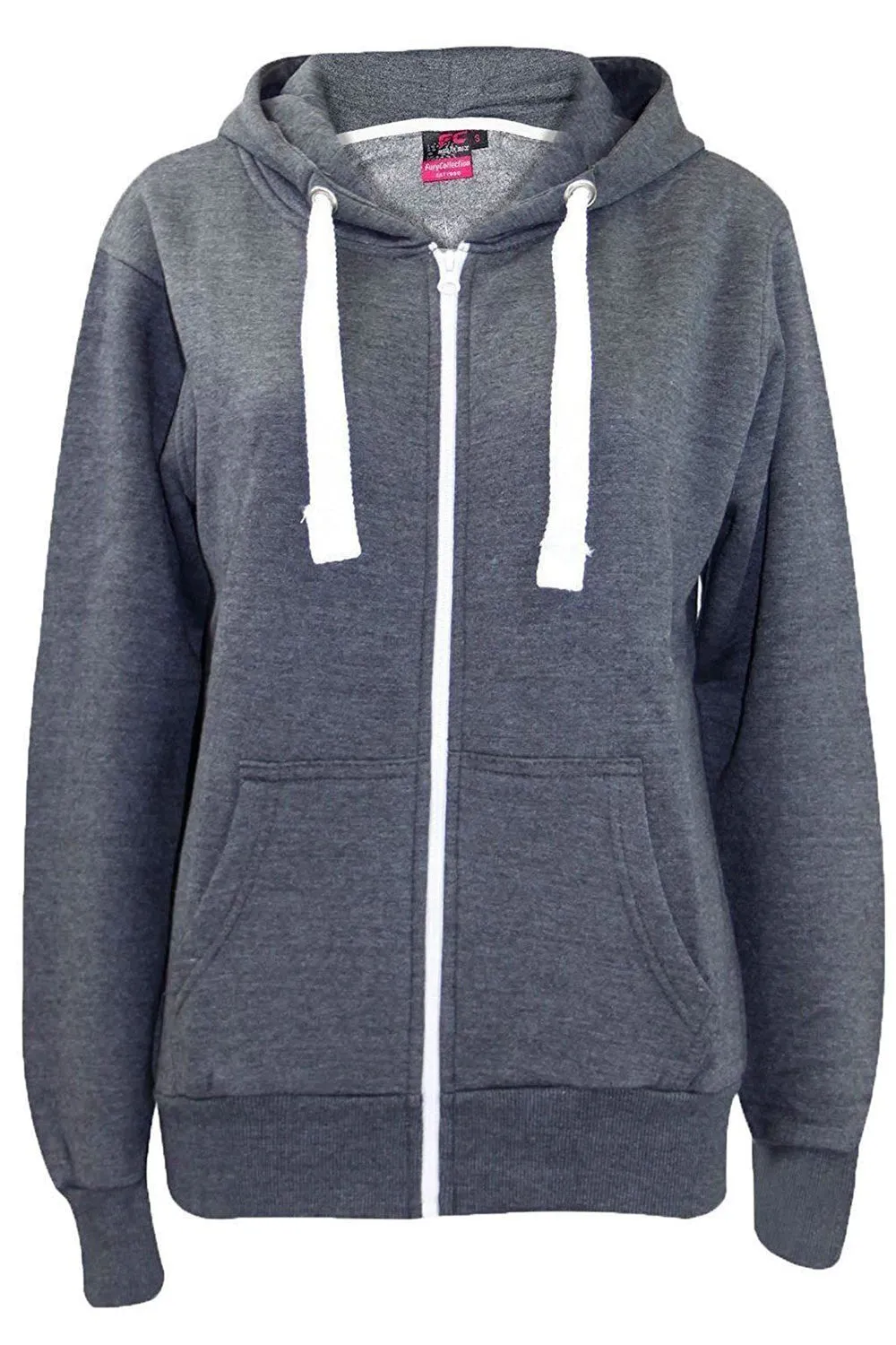 Women Plain Soft Fleece Hoodie