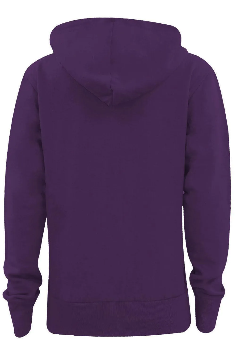 Women Plain Soft Fleece Hoodie