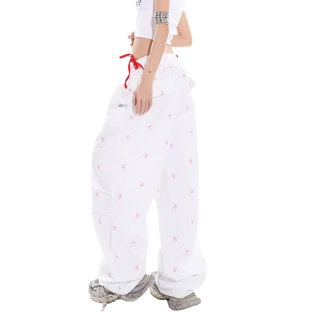 Women's Butterfly Embroidered Sweatpants